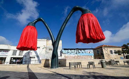 اخبار,اخبار گوناگون,گلهای مصنوعی غول پیکر