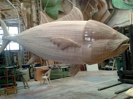 اخبار,اخبار گوناگون,مجسمه های چوبی