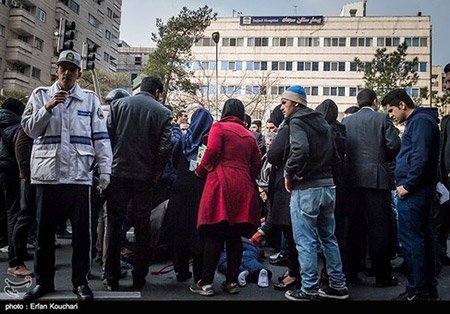 مرگ تلخ دختر تصادفی در چند قدمی بیمارستان+تصاویـر 1