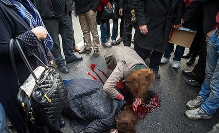 مرگ تلخ دختر تصادفی در چند قدمی بیمارستان+تصاویـر 1
