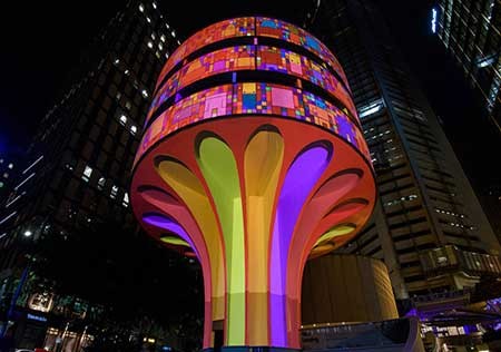 اخبار,اخبار گوناگون,نورپردازی‌ روی ساختمان