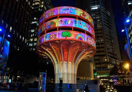 اخبار,اخبار گوناگون,نورپردازی‌ روی ساختمان