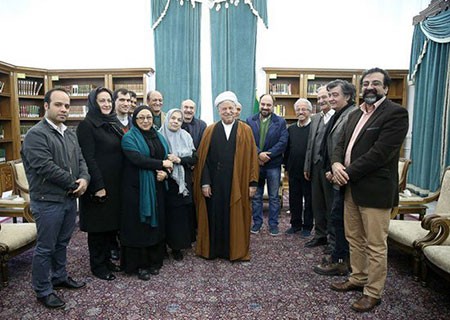 اخبار,اخبار فرهنگی,دیدار هنرمندان با هاشمی رفسنجانی
