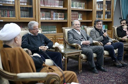 اخبار,اخبار فرهنگی,دیدار هنرمندان با هاشمی رفسنجانی
