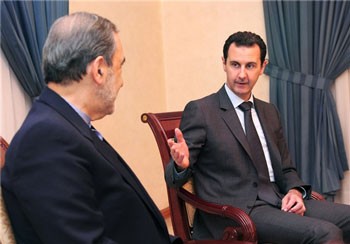 دیدار ولایتی با بشار اسد
