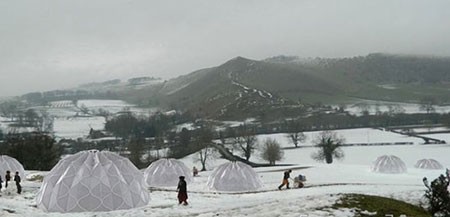 اخبار,اخبار گوناگون,چادرهایی که از اتمسفر آب جذب می کنند 