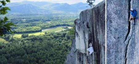 اخبار,اخبار گوناگون,برگزاری مراسم عروسی در جاهای خطرناک