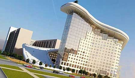 ساخت پیست اسکی در پشت‌بام مجتمع مسکونی