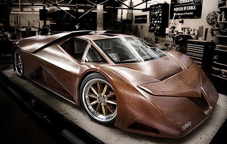 اخبار , اخبار گوناگون, ابرخودرو چوبی