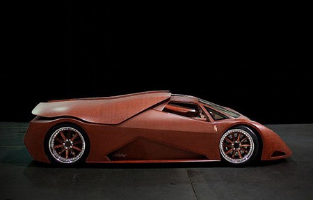 اخبار , اخبار گوناگون, ابرخودرو چوبی