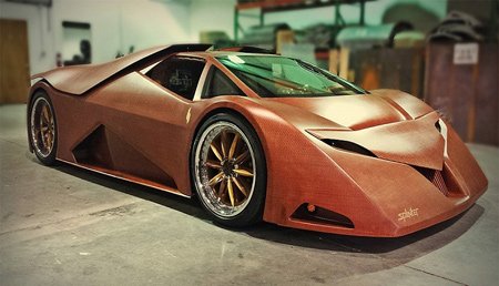 اخبار , اخبار گوناگون, ابرخودرو چوبی