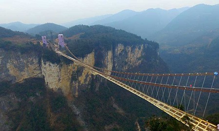 اخبار,اخبار گوناگون,طولانی‌ترین پل شیشه‌ای