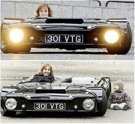 اخبار,اخبار گوناگون,باریک‌ترین خودرو جهان