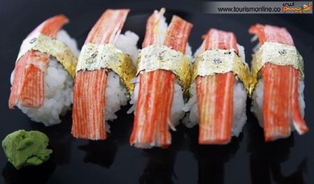 اخبار,اخبار گوناگون, 5 خــوردنـــــــــی طلاکاری شده