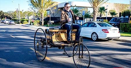 اخبار,اخبارگوناگون ,رانندگی با اولین اتومبیل جهان