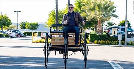 اخبار,اخبارگوناگون ,رانندگی با اولین اتومبیل جهان