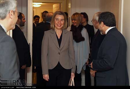 اخبار,اخبارسیاست  خارجی  , دیدار محمد جواد ظریف وزیر  با موگرینی  