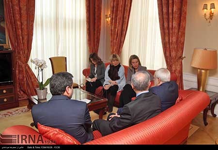 اخبار,اخبارسیاست  خارجی  , دیدار محمد جواد ظریف وزیر  با موگرینی  