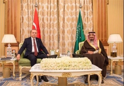 گفتگوی ملکسلمان و اردوغان درباره اوضاع سوریه