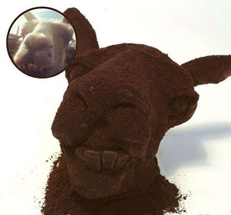 اخبار,اخبار گوناگون,مجسمه های خوشمزه و خاص