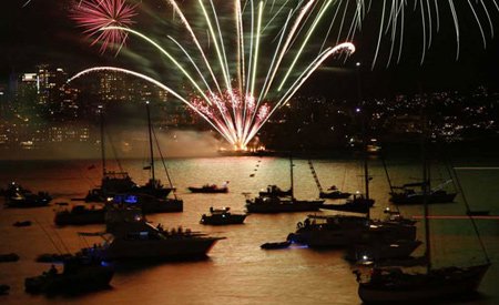 اخبار , اخبار گوناگون,جشن آغاز سال نو میلادی در سیدنی,تصاویر جشن آغاز سال نو میلادی در سیدنی