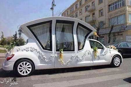 رویایی ترین ماشین عروس جهان
