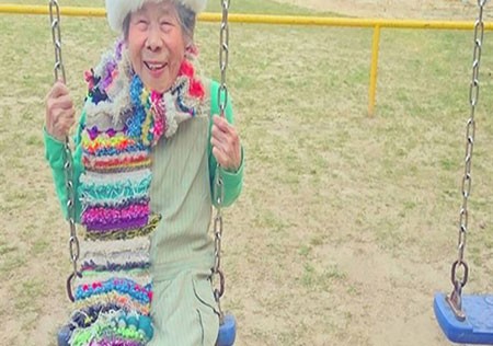 اخبار,اخبار گوناگون,پیرزن مانکن