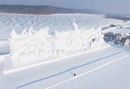 اخبار,اخبار گوناگون,مجسمه‌ برفی