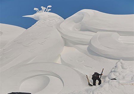 اخبار,اخبار گوناگون,مجسمه‌ برفی