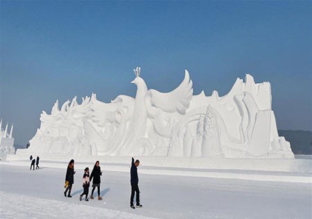 اخبار,اخبار گوناگون,مجسمه‌ برفی