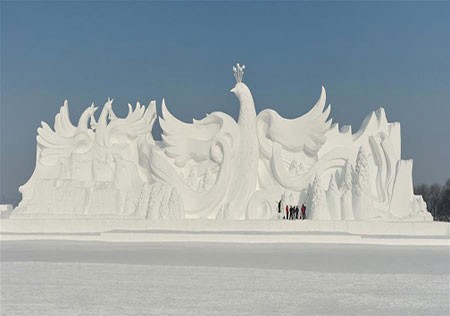 اخبار,اخبار گوناگون,مجسمه‌ برفی