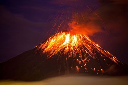عکسهای جالب,عکسهای جذاب, کوه آتشفشان
