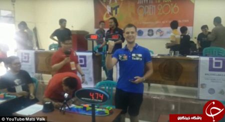 اخبار,اخبار گوناگون,رکورد جهانی حل کردن روبیک شکست اخبار,اخبار گوناگون,رکورد جهانی حل کردن روبیک شکست