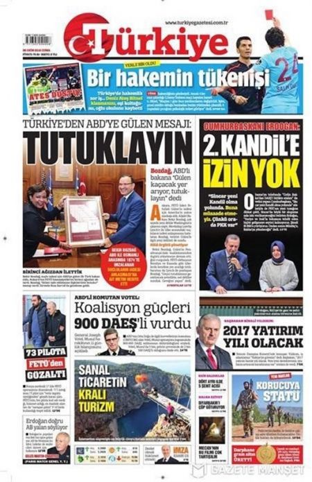 اخبار,اخبار فرهنگی وهنری,روزنامه ترکیه
