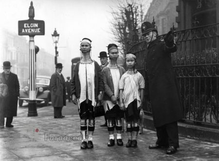 اخبار,اخبارگوناگون,زنان زرافه ای