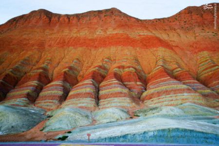 اخبار,اخبارگوناگون,کوه های رنگی درچین