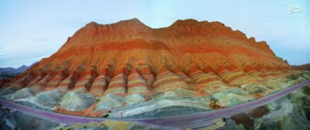 اخبار,اخبارگوناگون,کوه های رنگی درچین