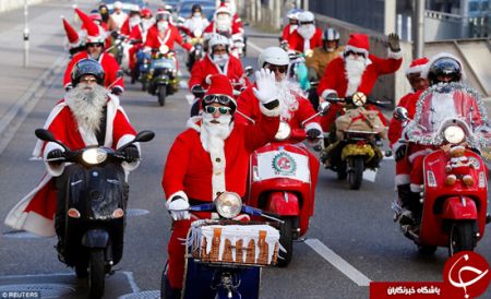 وبلاگ راسخون بلاگ rasekhoon rasekhonblog بابا نوئل‌های عجیبی که جهانی شدند / تصاویر