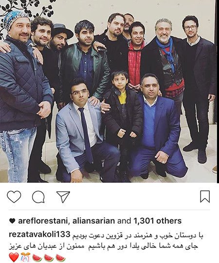 منتخب تصاویر اینستاگرامی هنرمندان را در منظوم ببینید