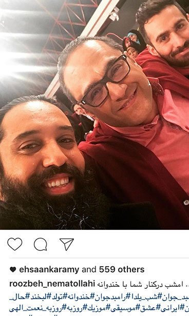 منتخب تصاویر اینستاگرامی هنرمندان را در منظوم ببینید