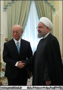   اخبارسیاسی ,خبرهای  سیاسی , دیدار  آمانو با روحانی 