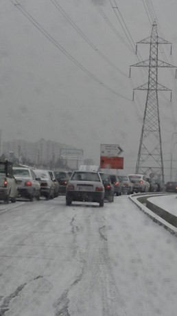   اخباراجتماعی ,خبرهای  اجتماعی  ,  برف و یخبندان   تهران 