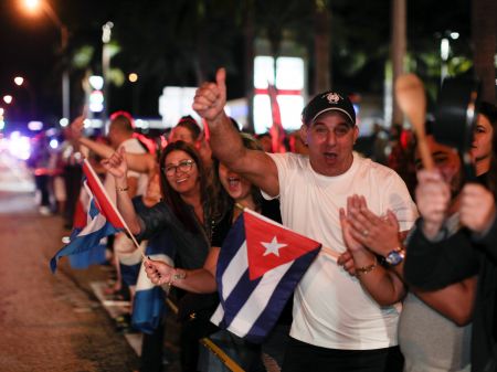   اخباربین الملل ,خبرهای  بین الملل ,شادمانی ضد انقلاب های کوبایی
