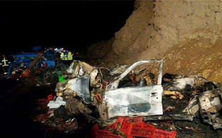 تلفات حادثه رانندگی همراه با آتش سوزی در یزد 13 نفر اعلام شد
