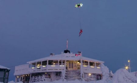 اخبارگوناگون,خبرهای گوناگون,پهپاد برای جابجا کردن هوایی اسکی‌بازهاد