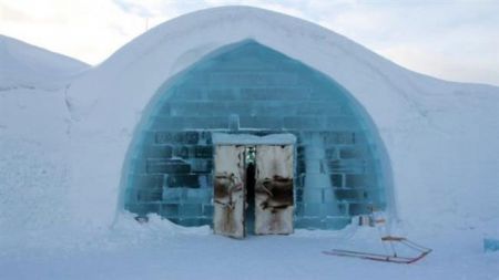 اخبار,اخبار گوناگون,هتل یخی سوئد