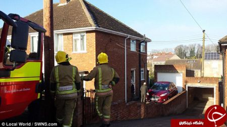 اخبارگوناگون,خبرهای گوناگون, گربه گرفتار