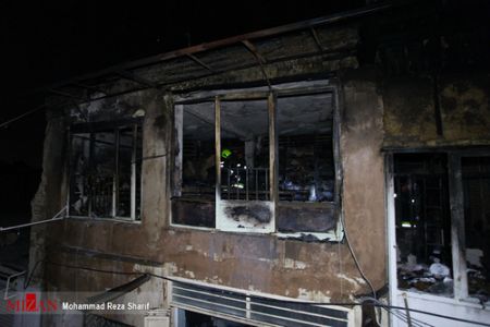   آتش سوزی بازار اصفهان 