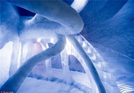 اخبار,اخبار گوناگون,این هتل از یخ ساخته شده است 