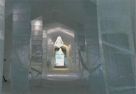 اخبار,اخبار گوناگون,این هتل از یخ ساخته شده است 